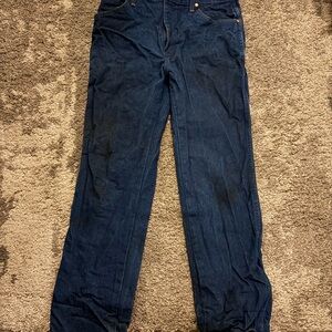 Wrangler men’s navy Straight-Leg Jeans